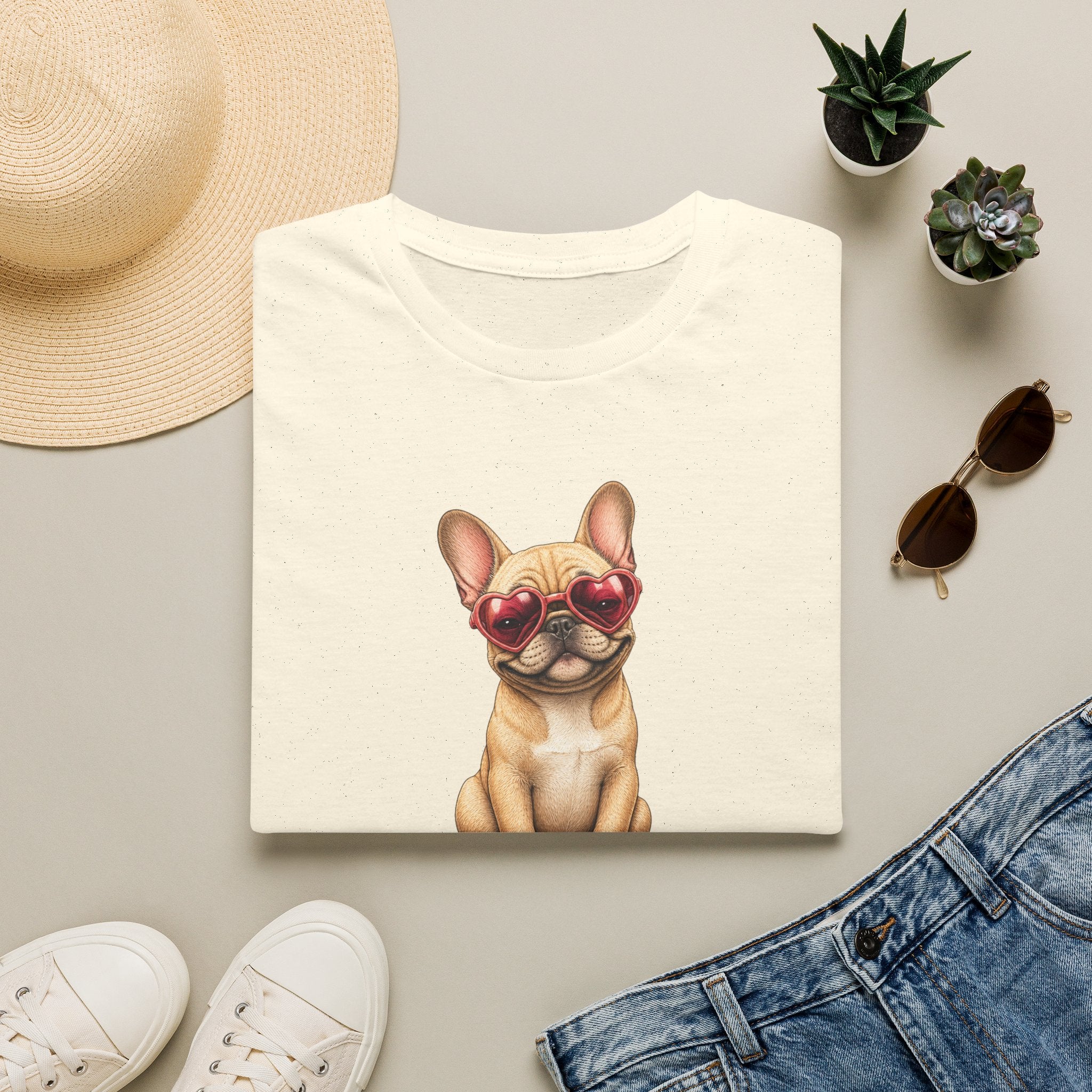 Skate & Snuggle — Domestic Divas French Bulldog Tee