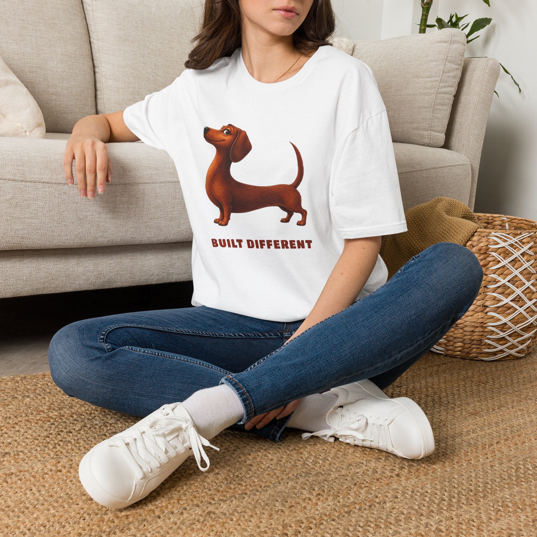 Built Different — Domestic Divas Dachshund Tee