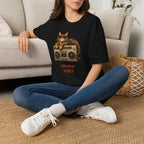 Caturday Vibes — Domestic Divas Cat Boombox Tee