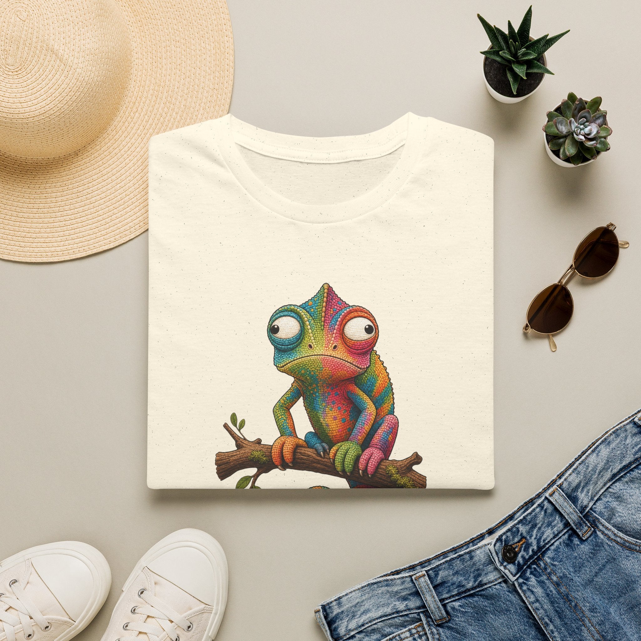 Mood: Undecided — Jungle Jokers Chameleon Tee