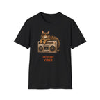 Caturday Vibes — Domestic Divas Cat Boombox Tee