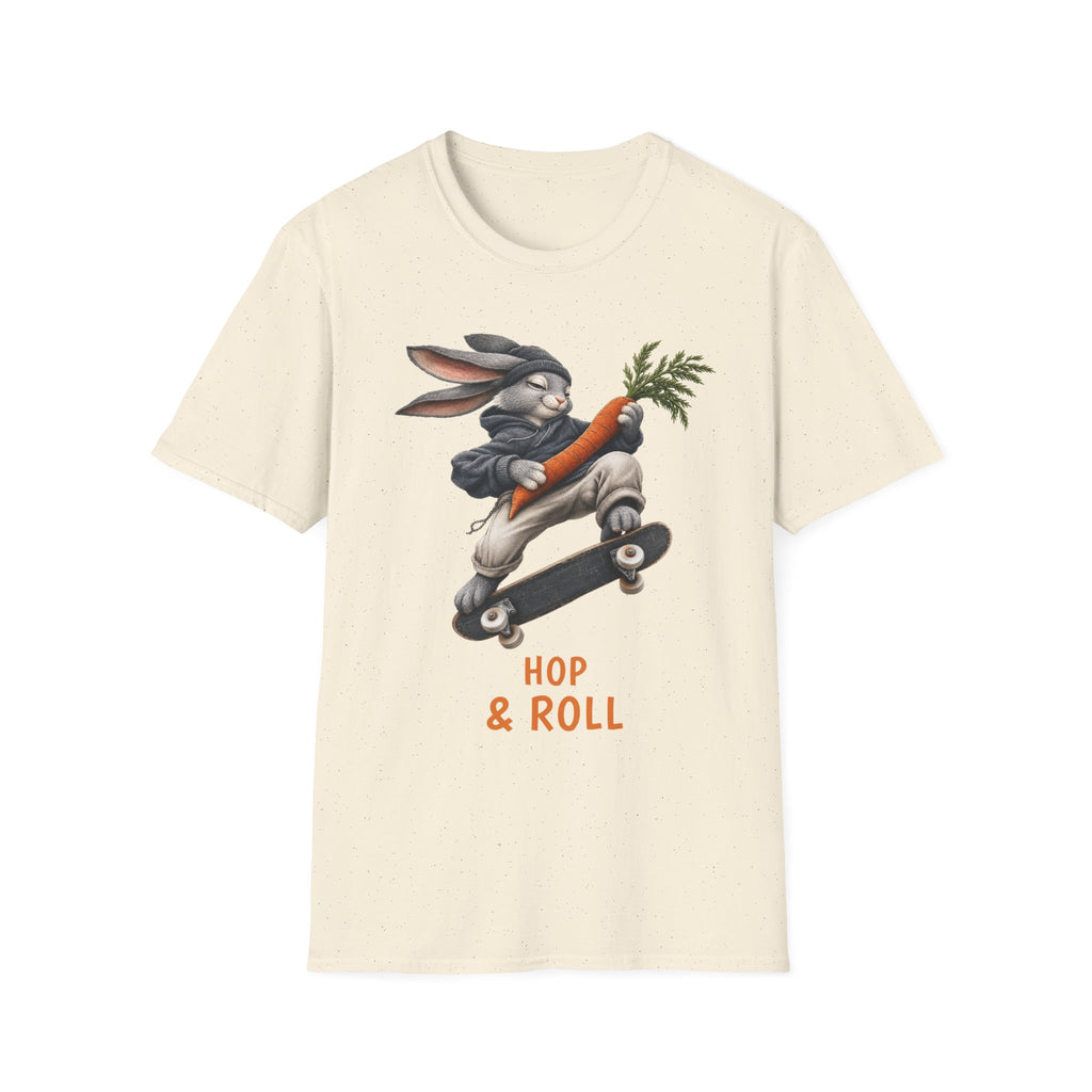Hop & Roll — Domestic Divas Skateboarding Rabbit Tee