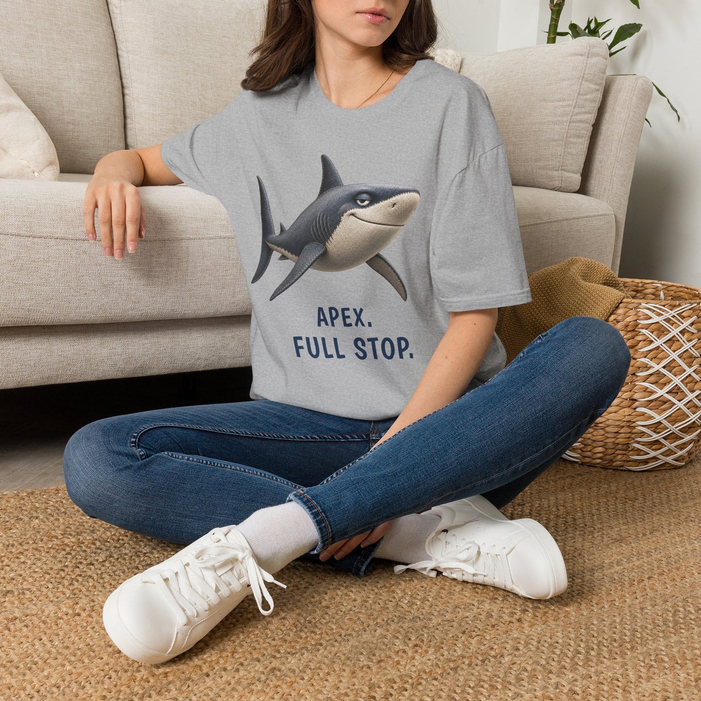 Apex. Full Stop. — Reef Rebels Shark Tee