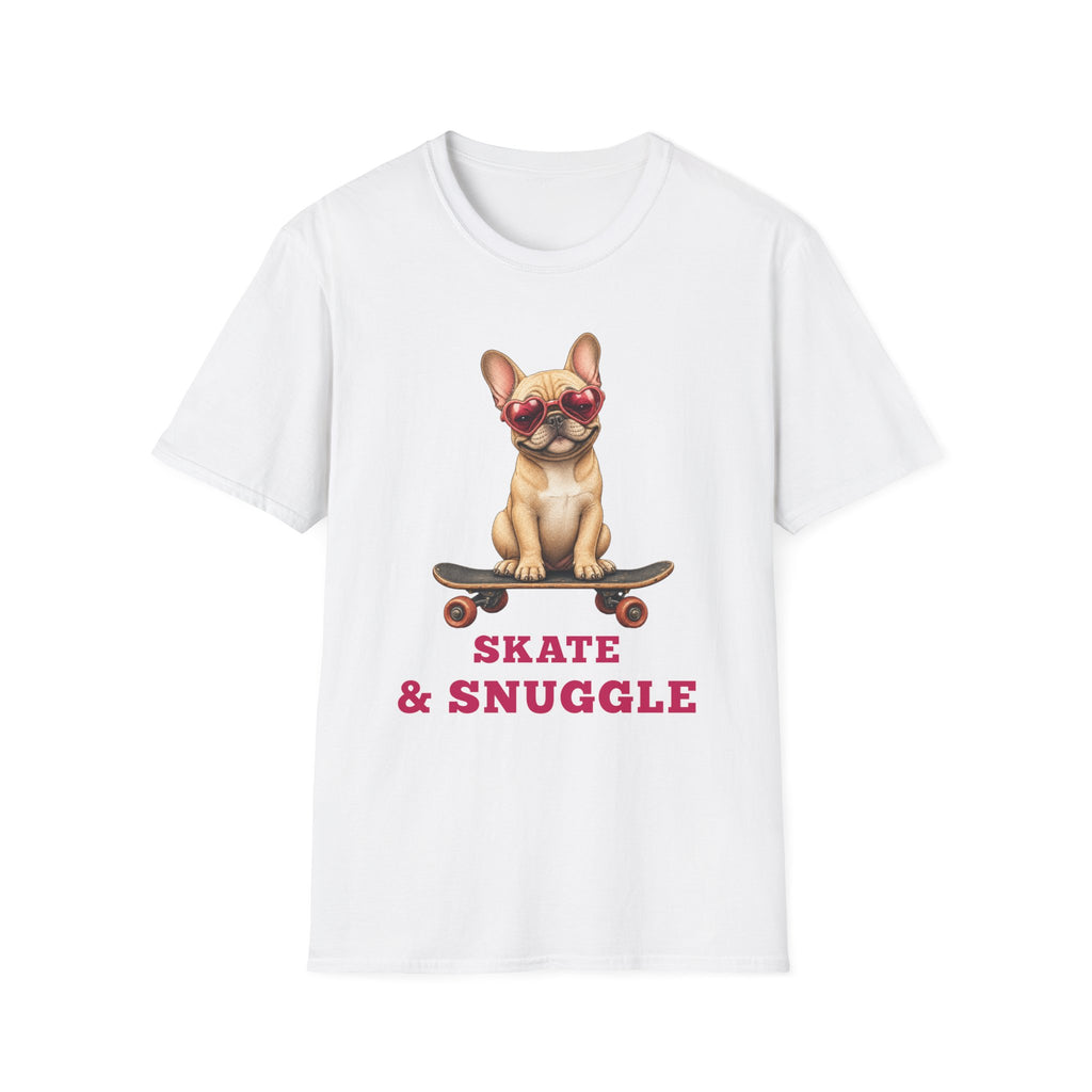 Skate & Snuggle — Domestic Divas French Bulldog Tee