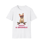 Skate & Snuggle — Domestic Divas French Bulldog Tee