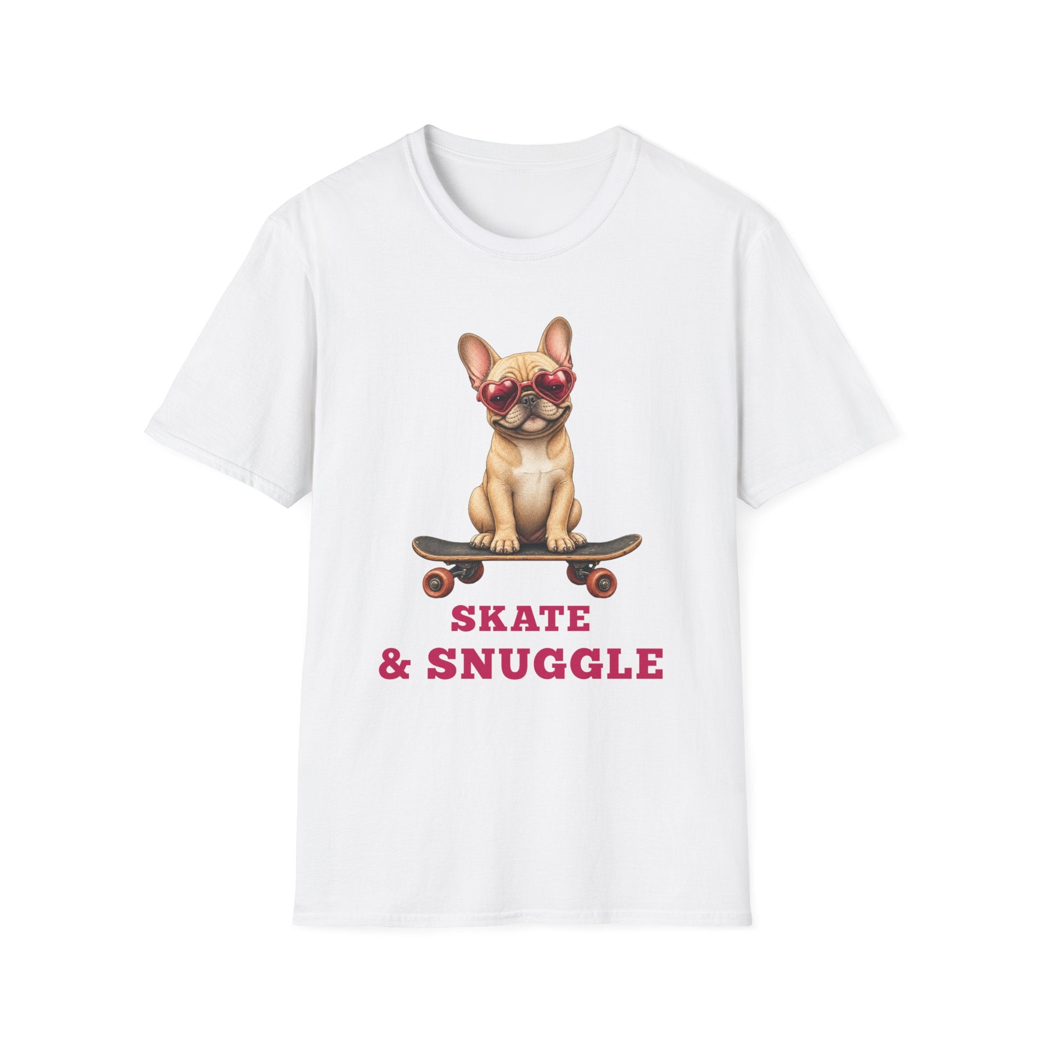 Skate & Snuggle — Domestic Divas French Bulldog Tee