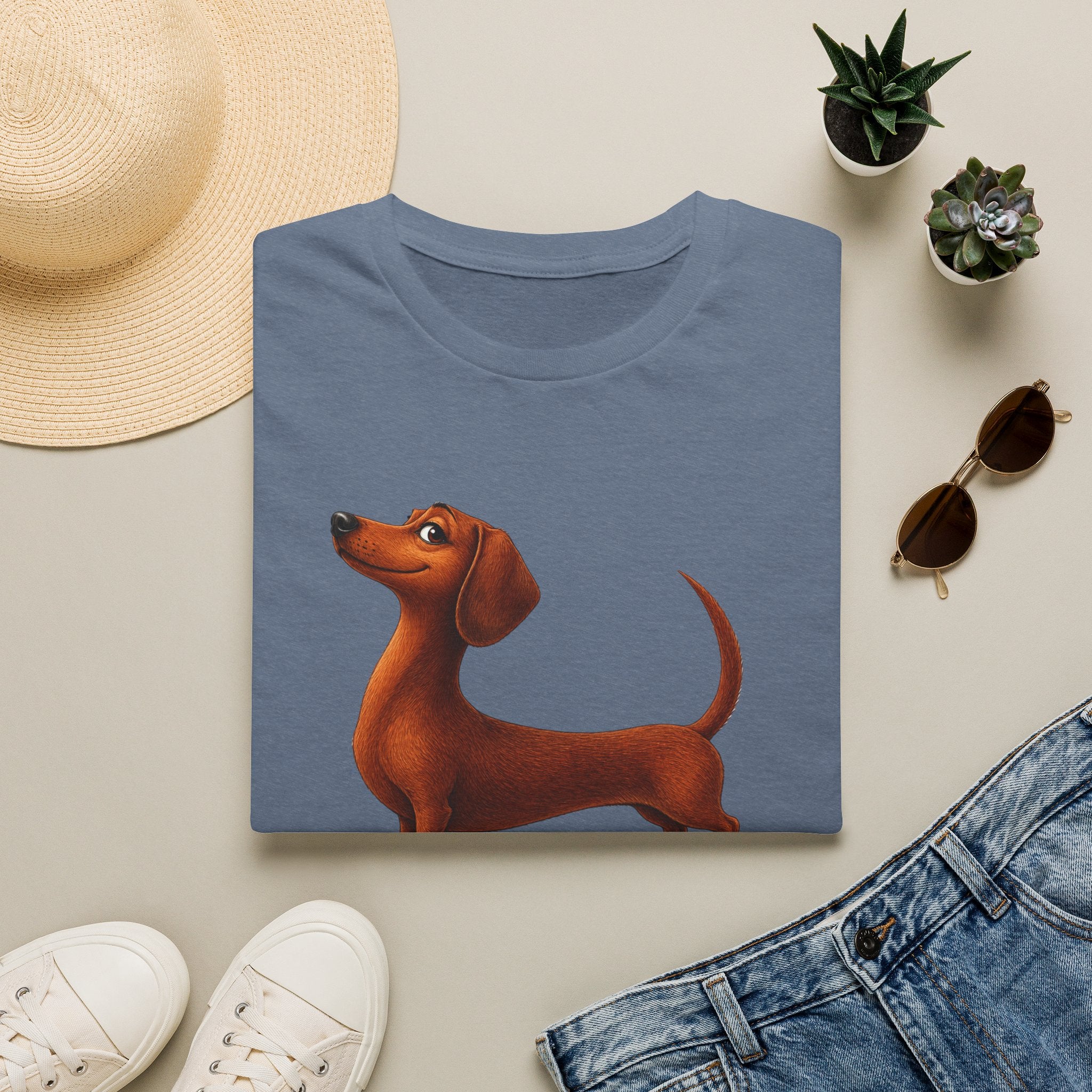 Built Different — Domestic Divas Dachshund Tee