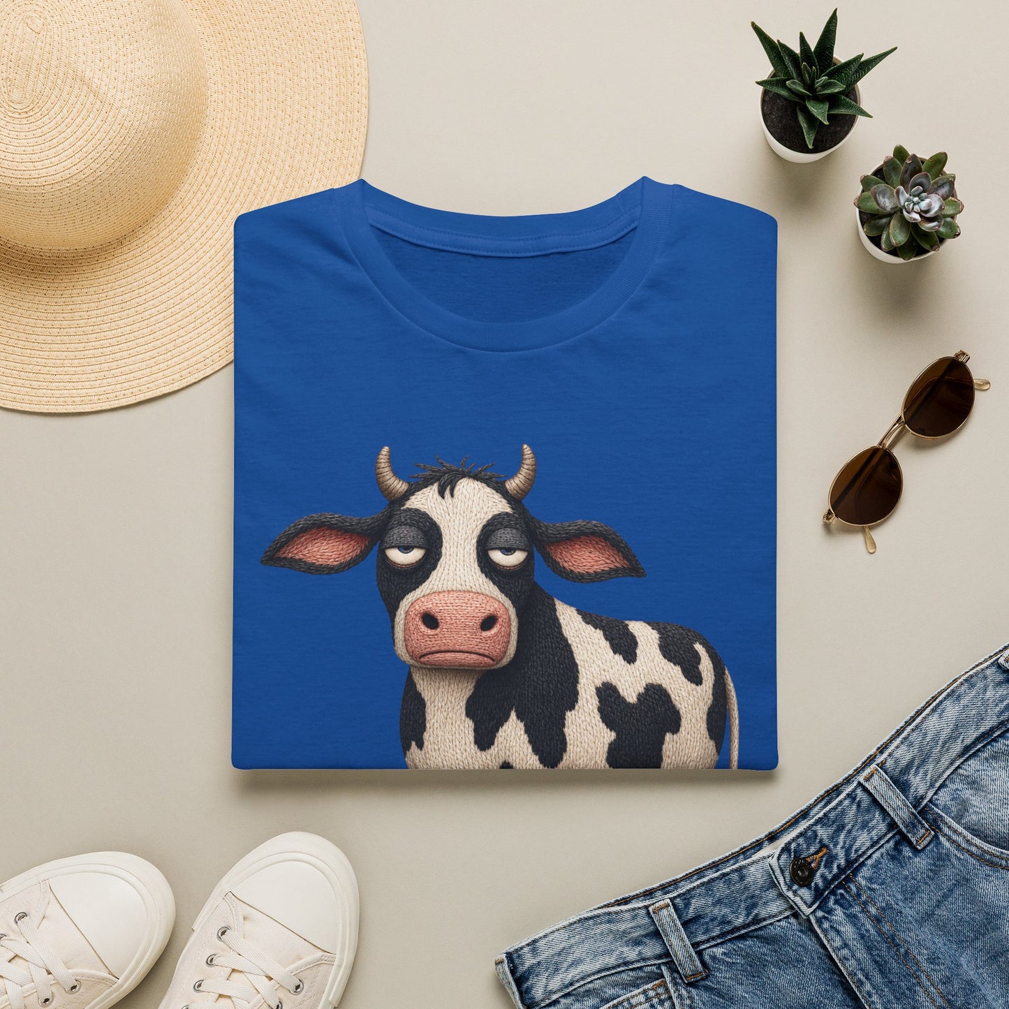 Udderly Done — Barnyard Baddies Cow Tee
