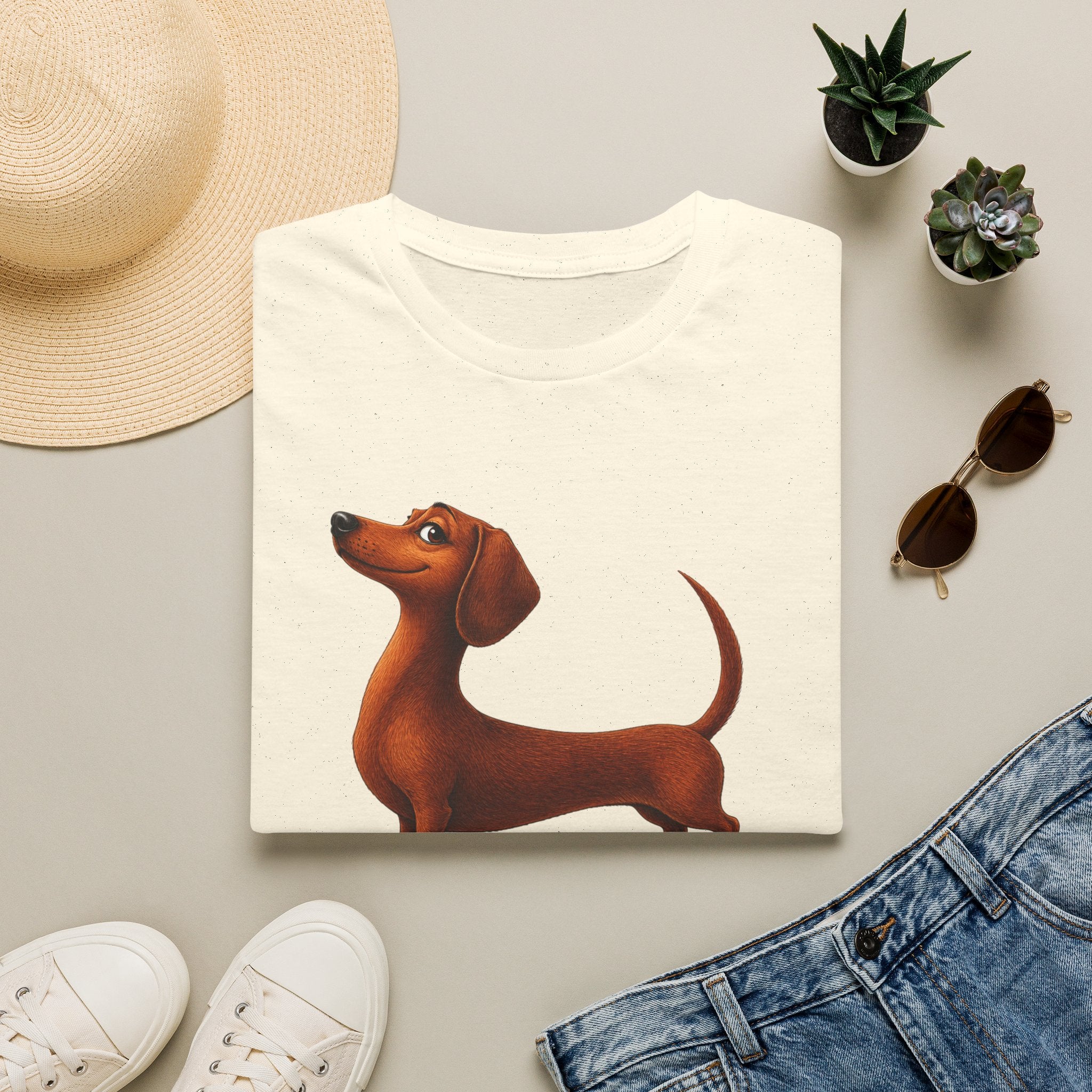 Built Different — Domestic Divas Dachshund Tee