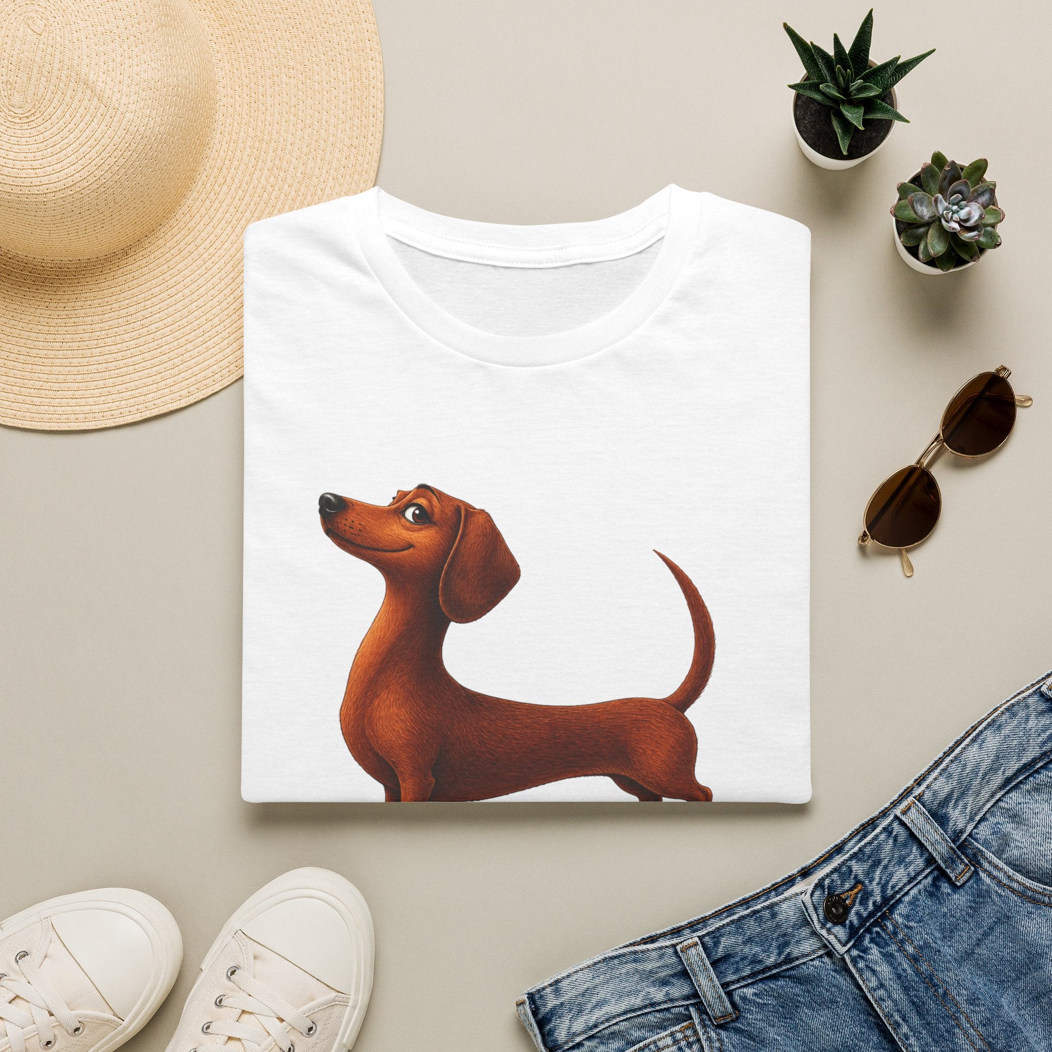 Built Different — Domestic Divas Dachshund Tee