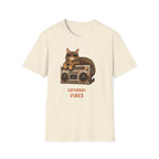 Caturday Vibes — Domestic Divas Cat Boombox Tee