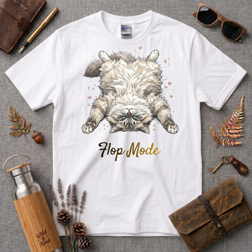 Flop Mode Ragdoll T-Shirt