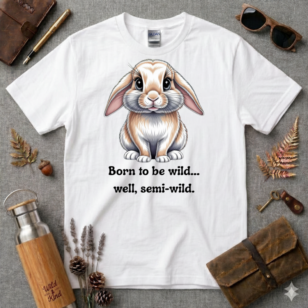 Born to be wild, well, semi-wild T-Shirt