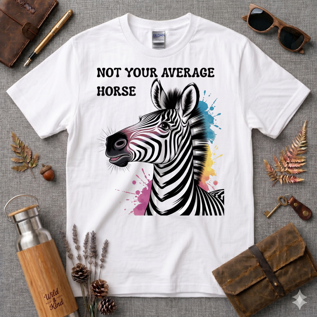 Not your average horse Zebra T-Shirt