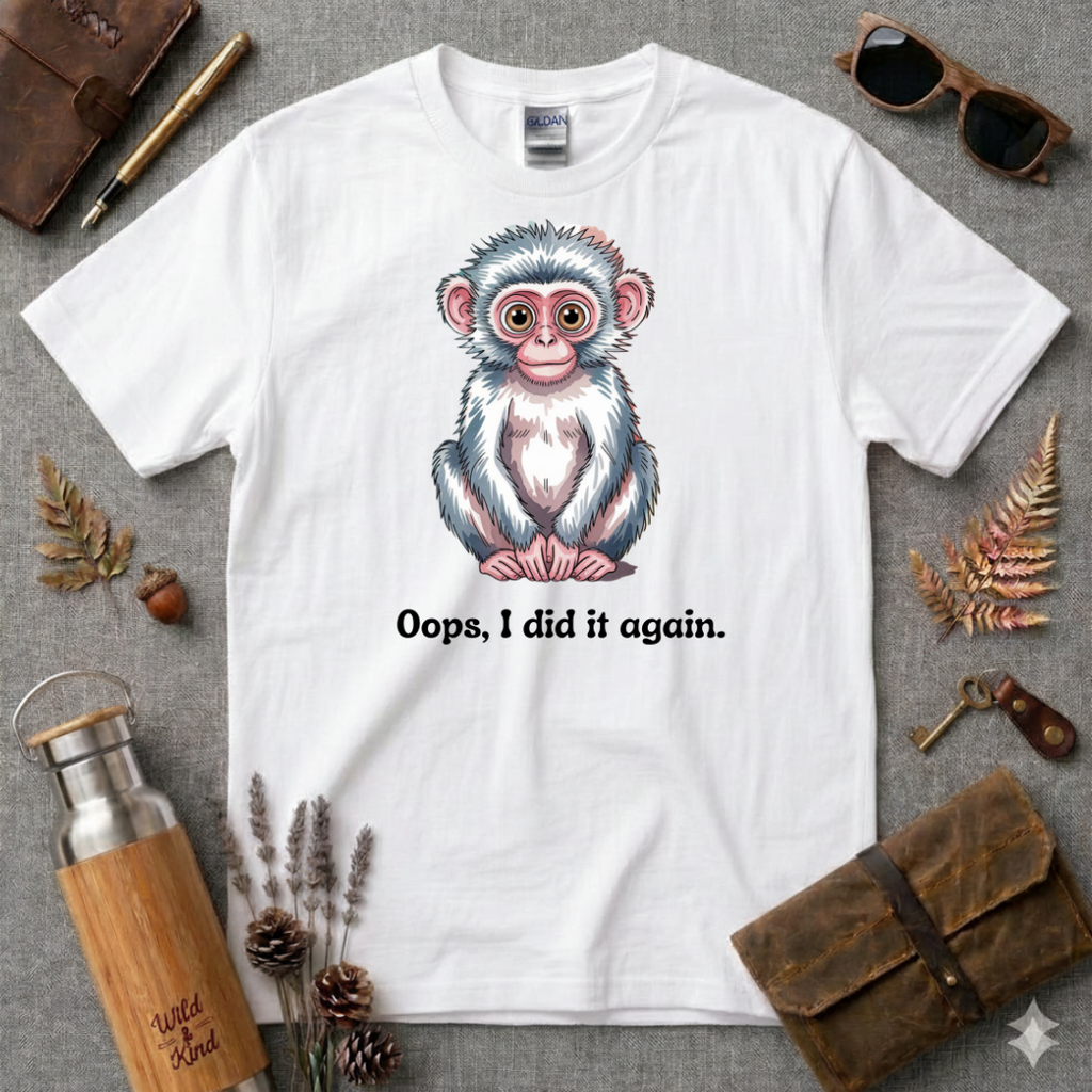 Ooops I did it again Chimpanzee T-Shirt
