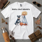 Barks and Baskets Schnauzer no 2 T-Shirt