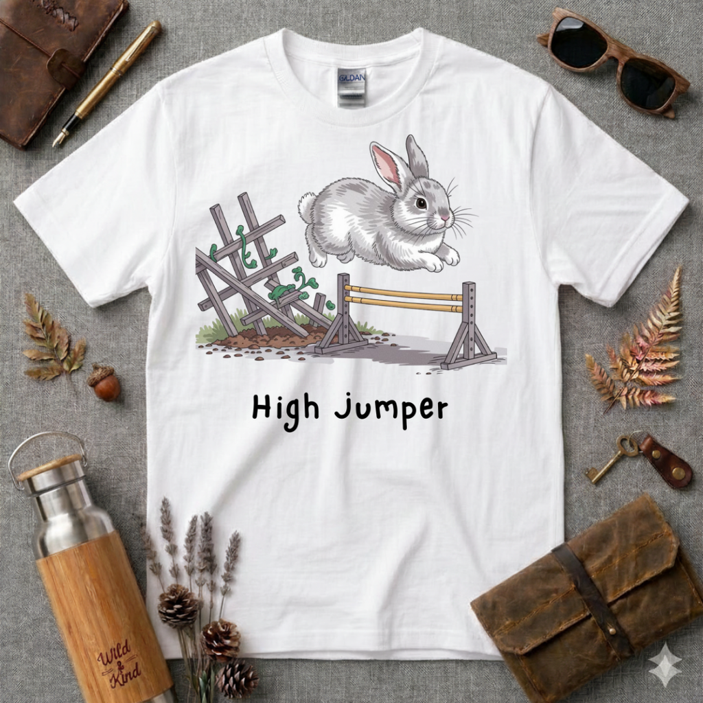 High Jumper Number 2 Bunny T-Shirt