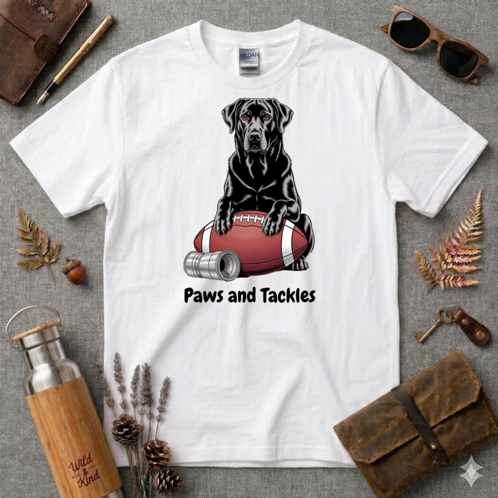Paws and Tackles T-Shirt
