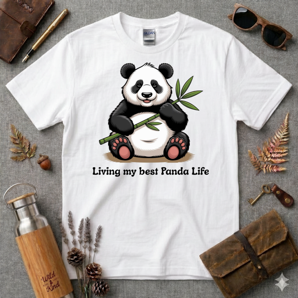 Living my Best Panda Life T-Shirt