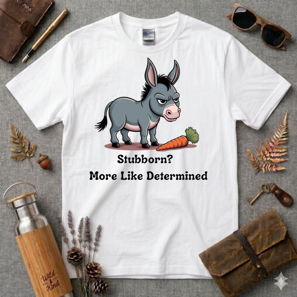 Stubborn more like determined T-Shirt