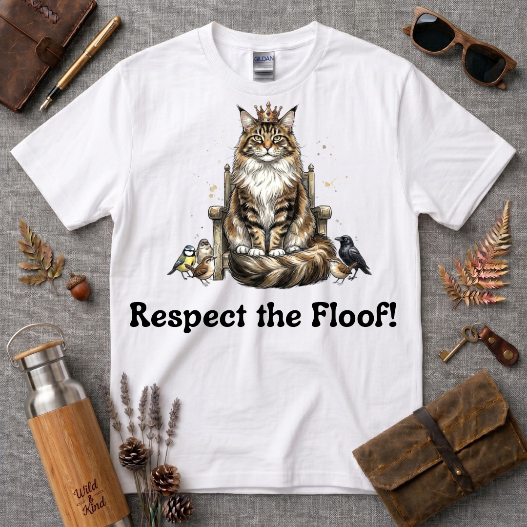 Respect the Floof Main Coon T-Shirt