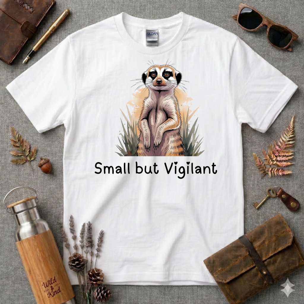 Small but Vigilant  Meerkat T-Shirt