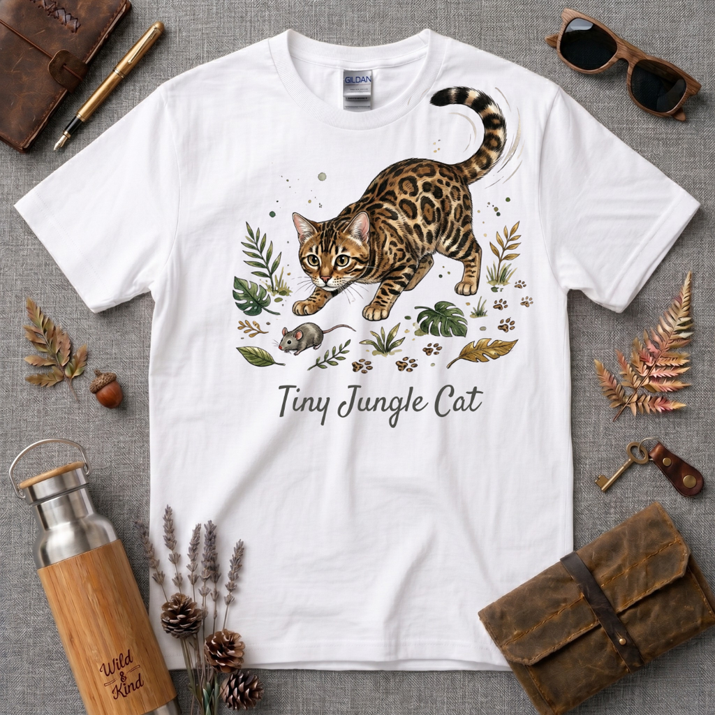 Tiny Jungle Cat T-Shirt