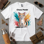 Chaos Mode Cartoon Cat T-Shirt
