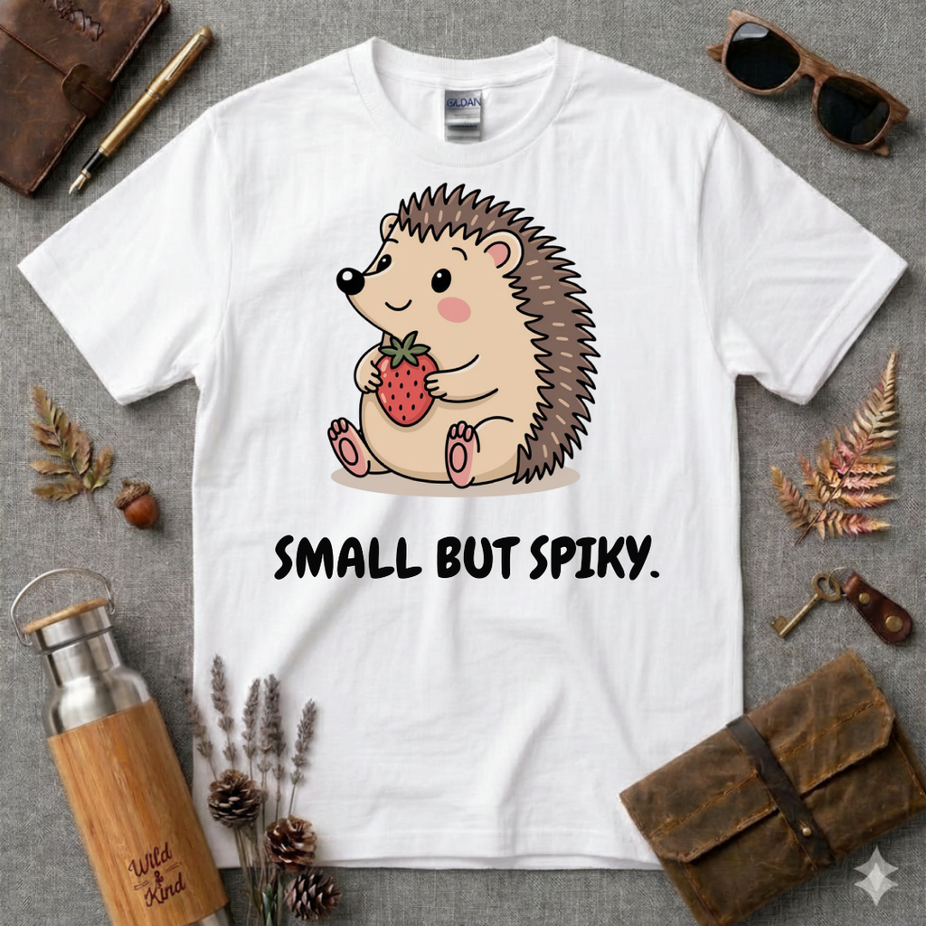 Small but Spikey Hedgehog No 2 T-Shirt