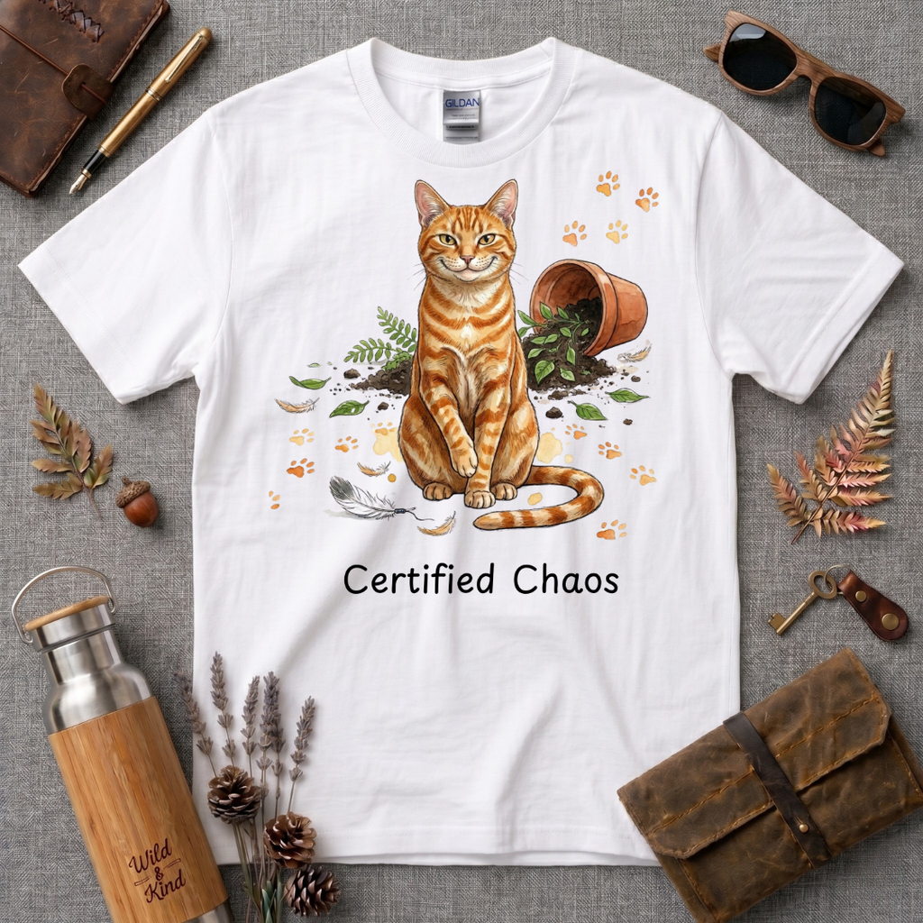 Certified chaos Cat T-Shirt