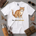 Fur with Attitude Cat T-Shirt