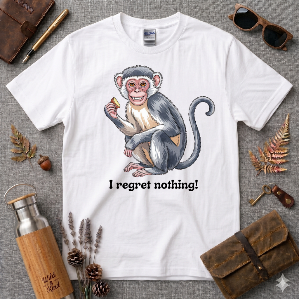 I regret nothing Monkey T-Shirt