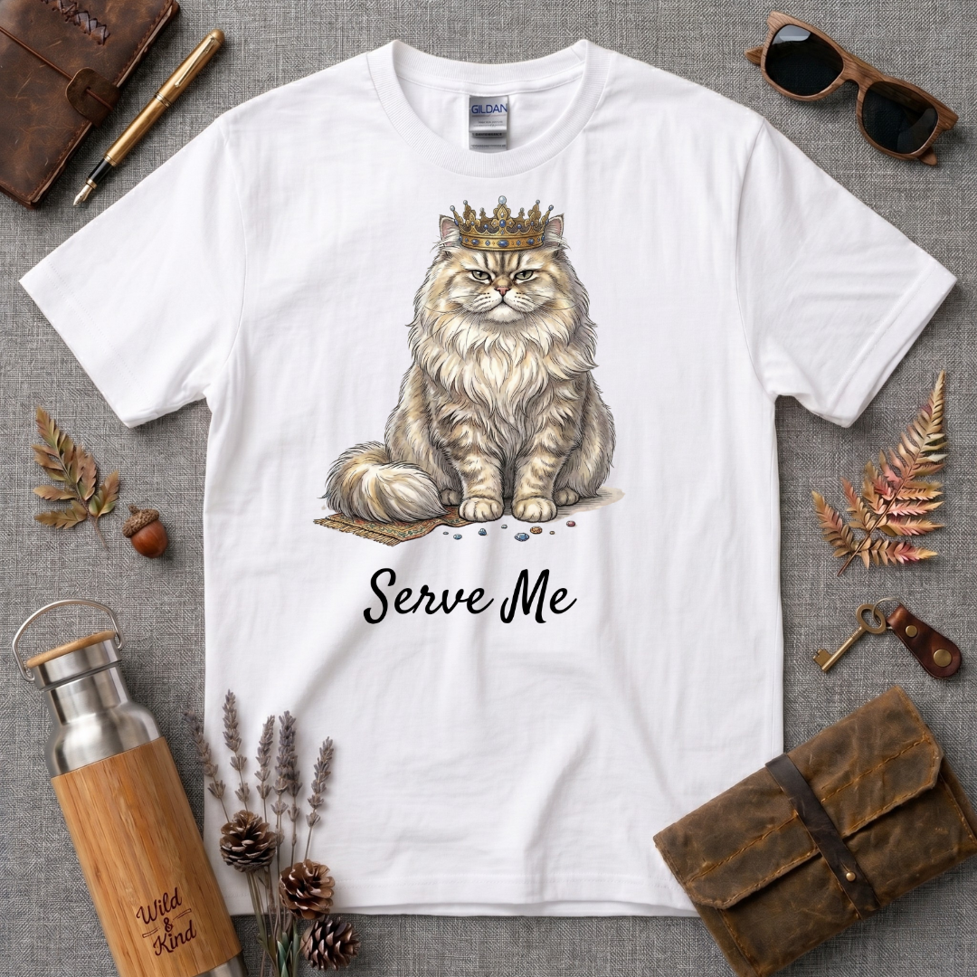 Serve Me Cat T-Shirt