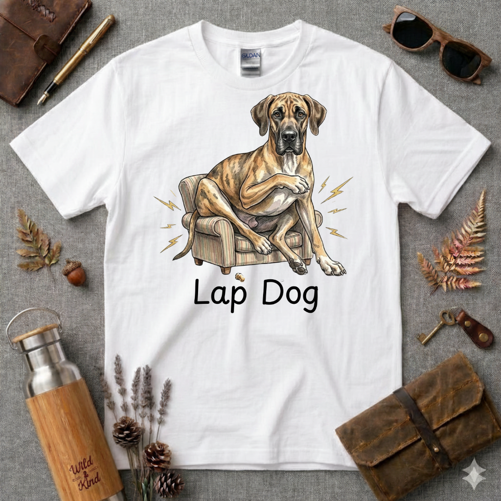 Lap Dog Great Dane T-Shirt