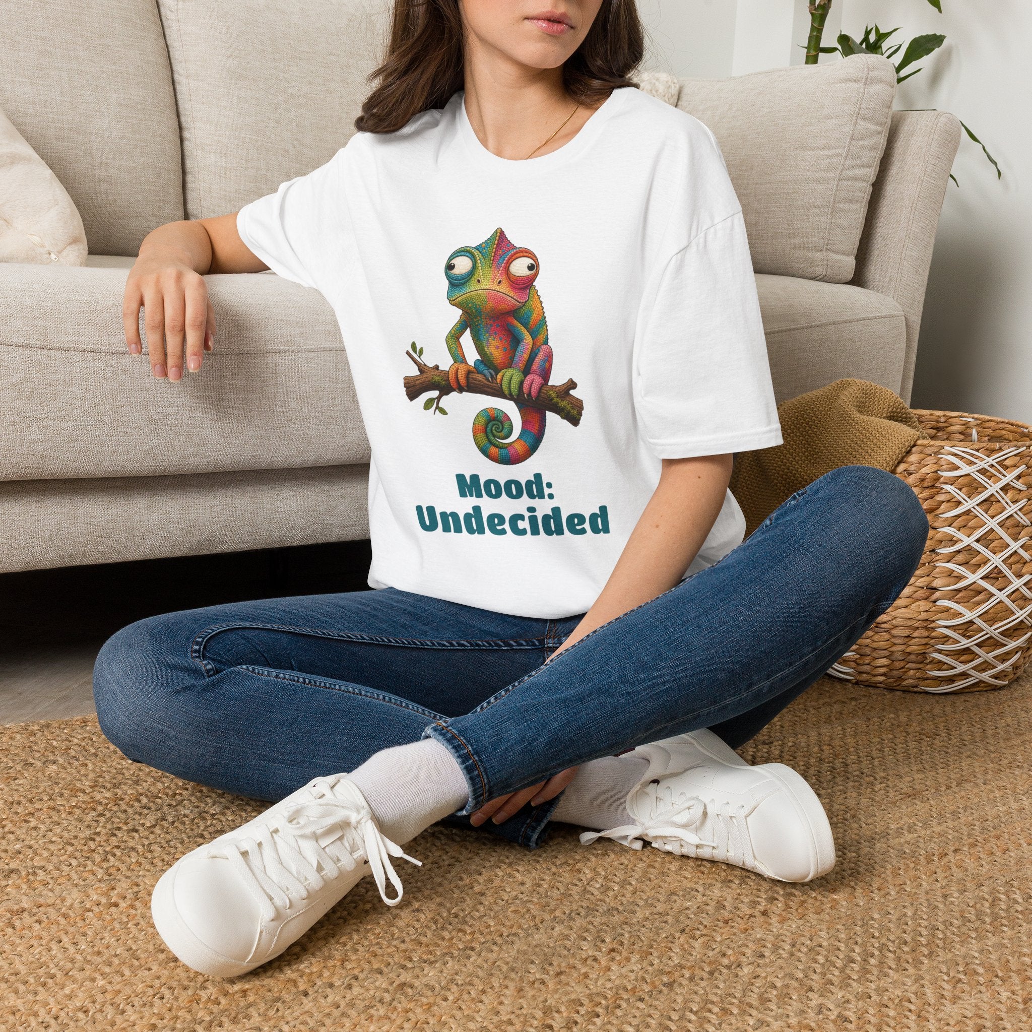Mood: Undecided — Jungle Jokers Chameleon Tee