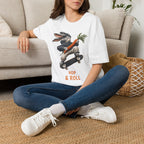 Hop & Roll — Domestic Divas Skateboarding Rabbit Tee