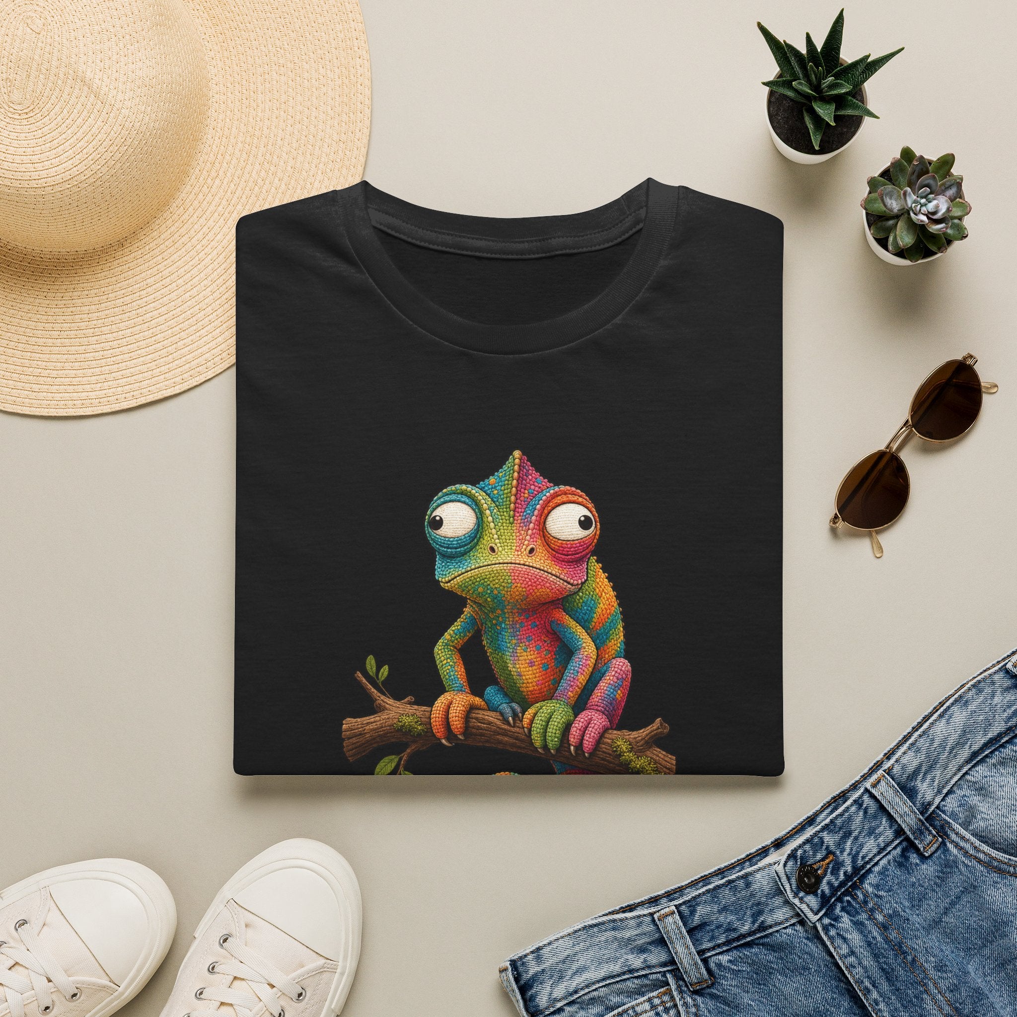 Mood: Undecided — Jungle Jokers Chameleon Tee