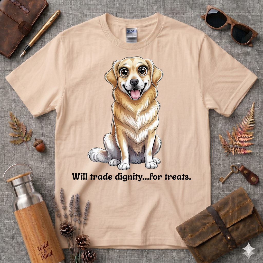 Will trade dignity Golden Retrievor T-Shirt