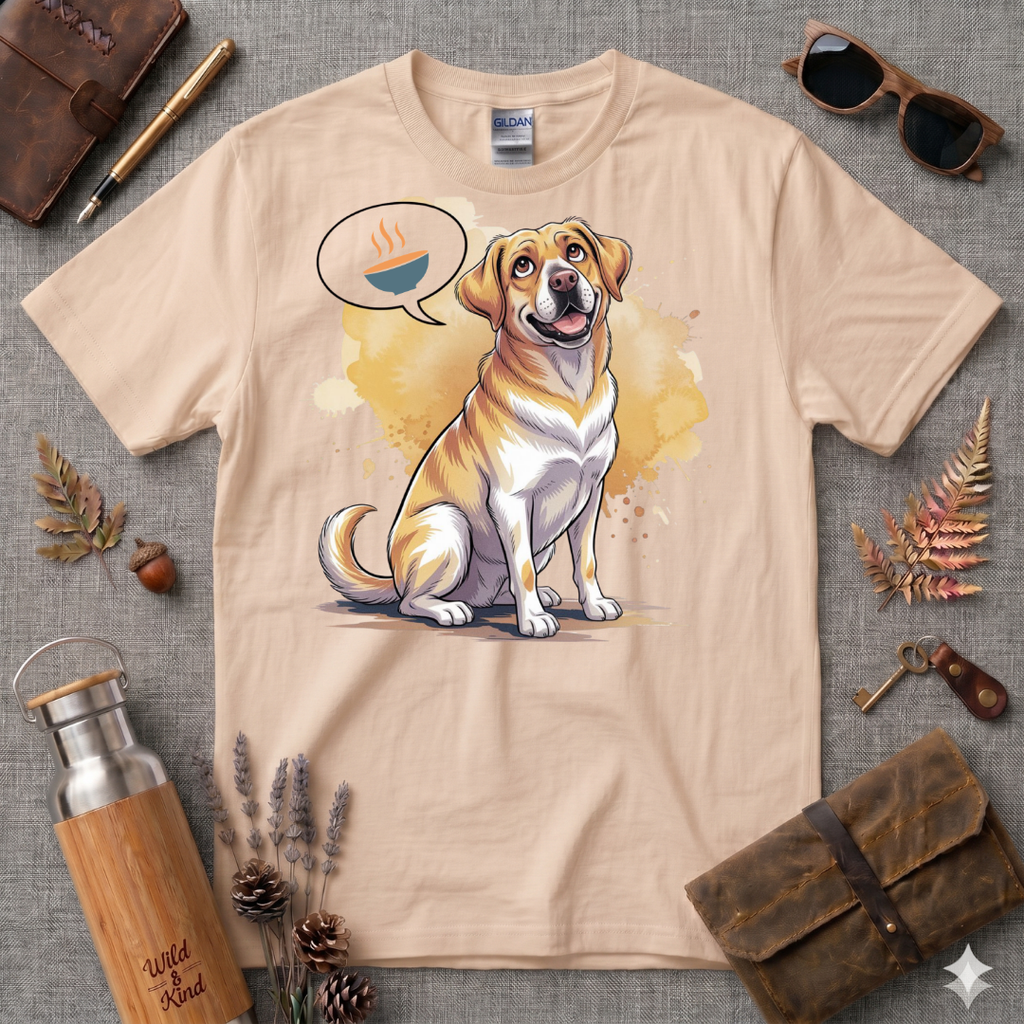 Food Dreamer Labrador T-Shirt