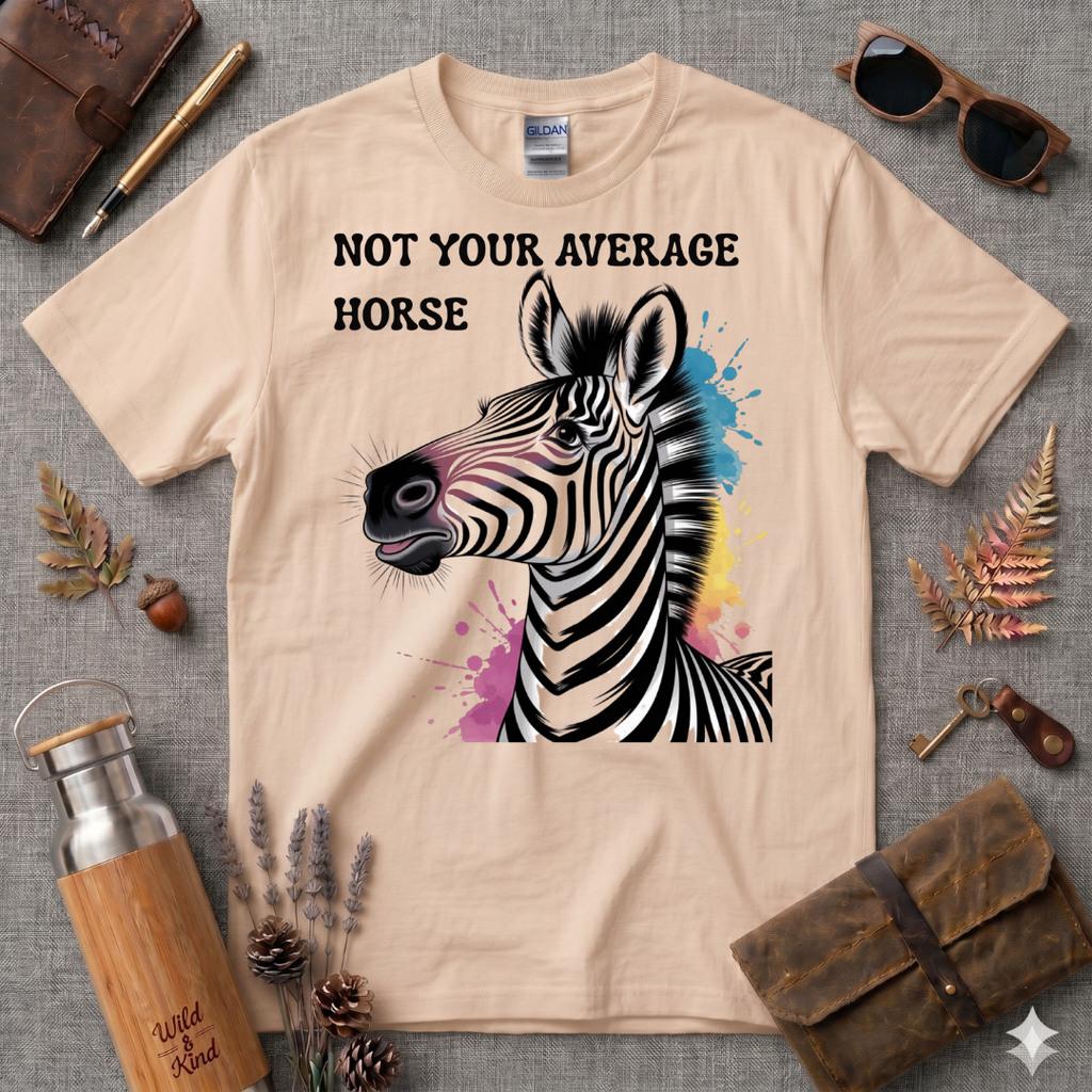 Not your average horse Zebra T-Shirt