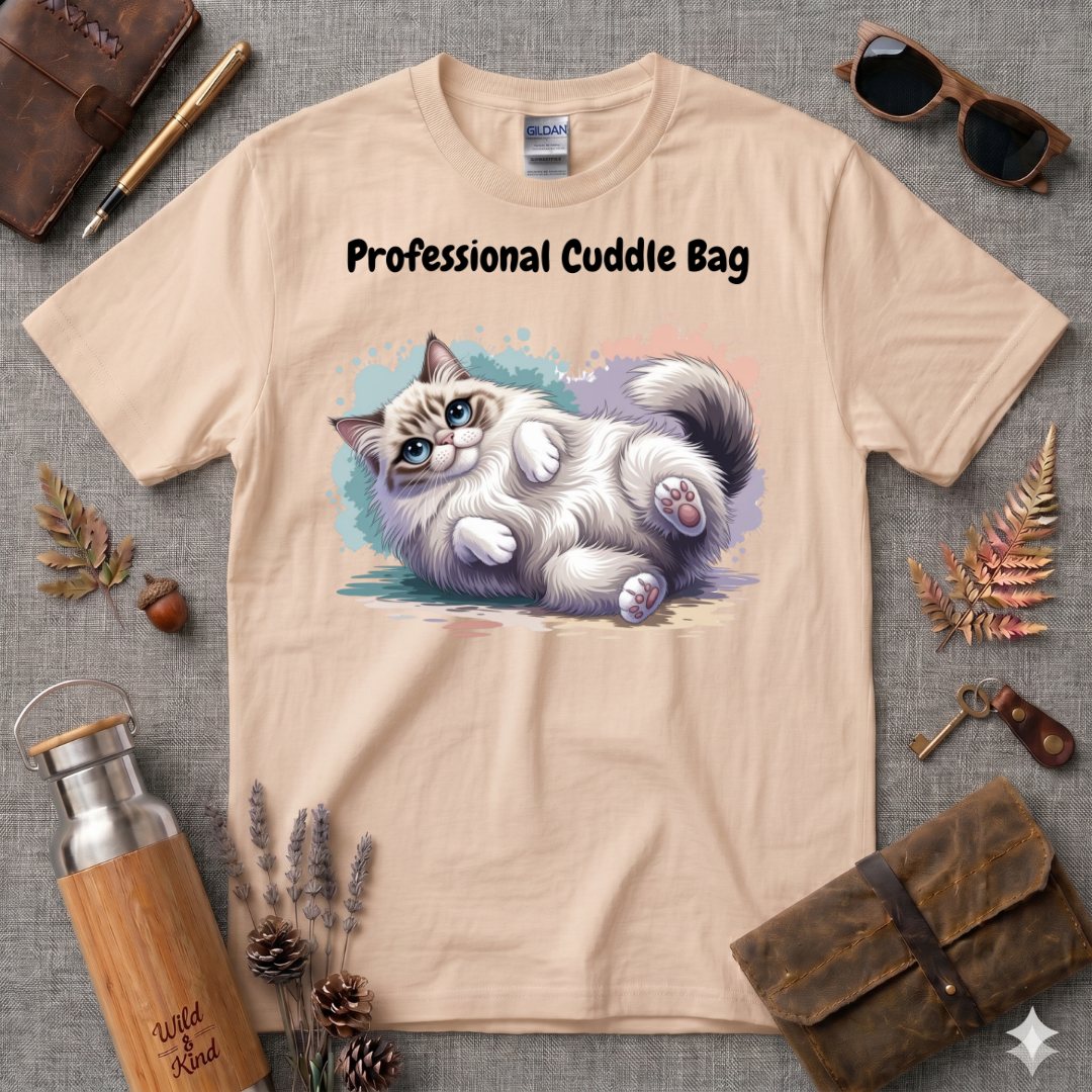 Professional Ragdoll Cuddle Bag T-Shirt