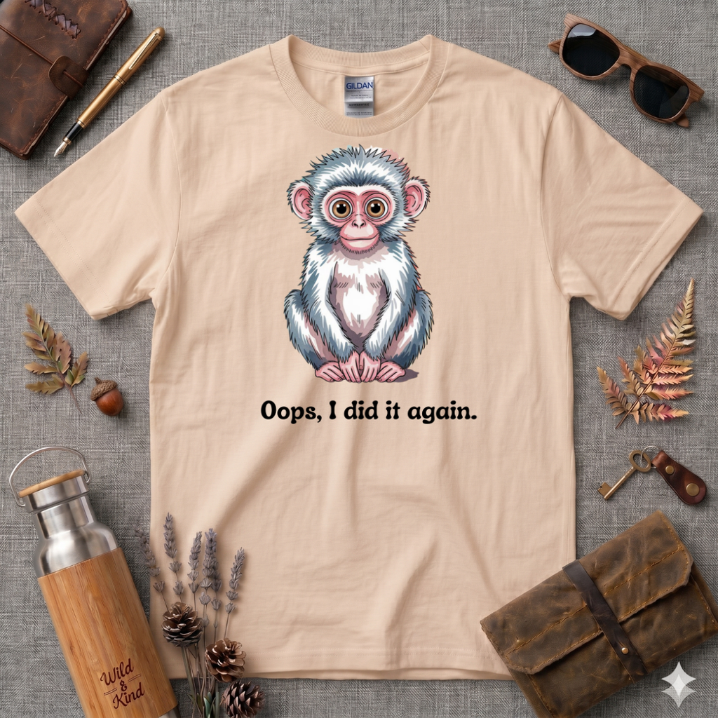 Ooops I did it again Chimpanzee T-Shirt