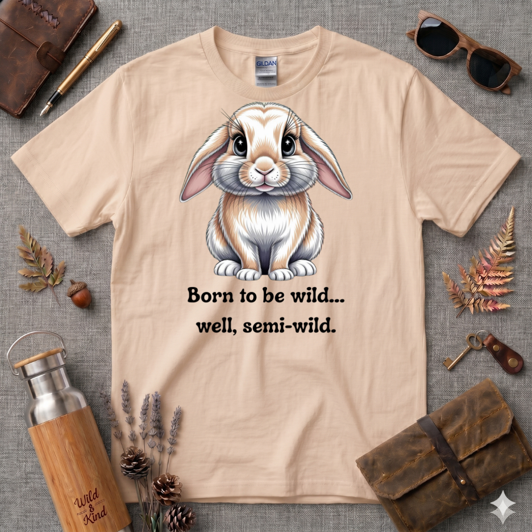 Born to be wild, well, semi-wild T-Shirt