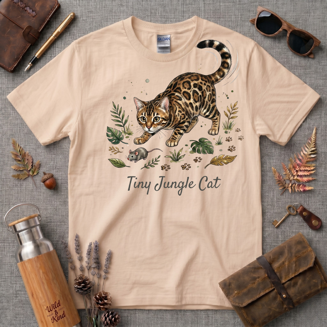 Tiny Jungle Cat T-Shirt