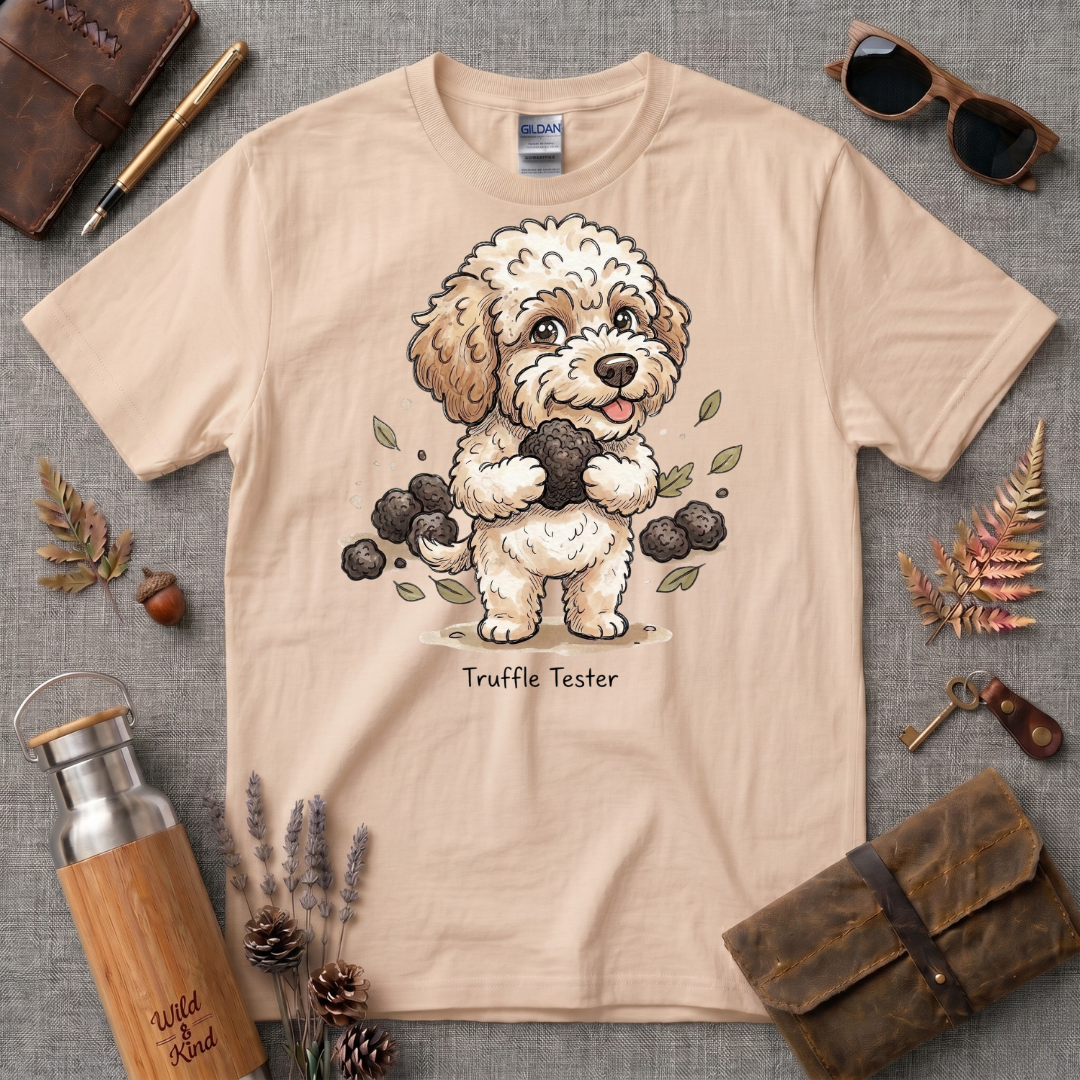 Truffle Tester Dog T-Shirt