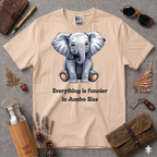 Everything is Funnier Elephant T-Shirt