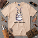 Hoopily Every After Cartoon Bunny T-Shirt