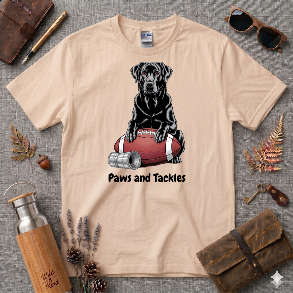 Paws and Tackles T-Shirt