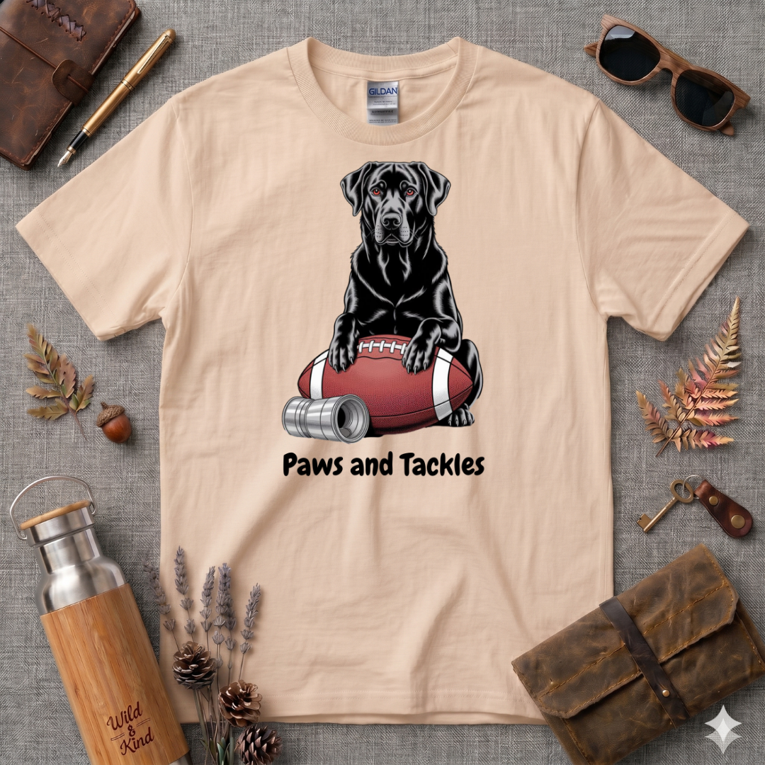 Paws and Tackles T-Shirt