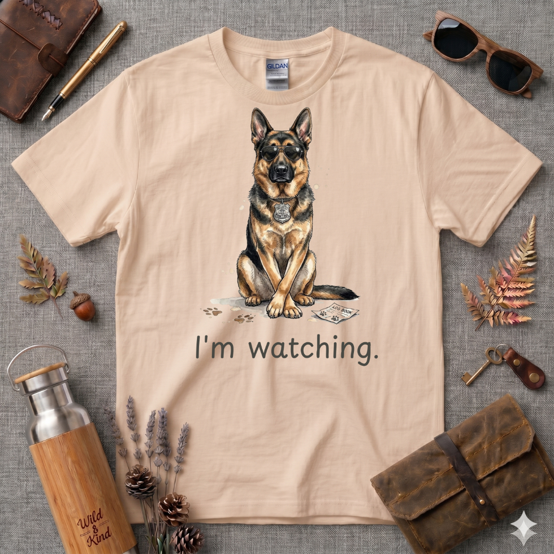 Im Watching German Shepherd T-Shirt
